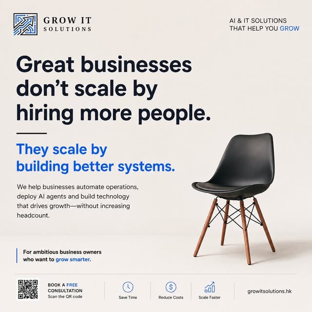 Great businesses scale by building better systems — Grow IT Solutions